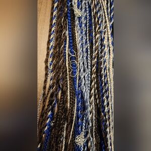 65pc de synthetic micro and small hybrid braids